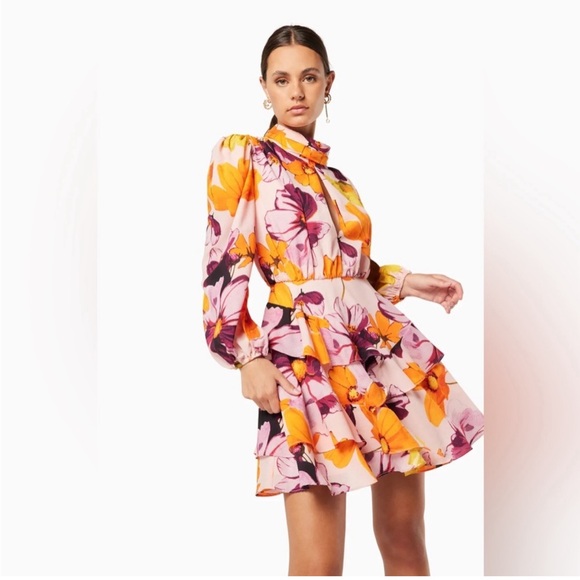 Elliott floral dress size medium. NWT - Picture 2 of 8